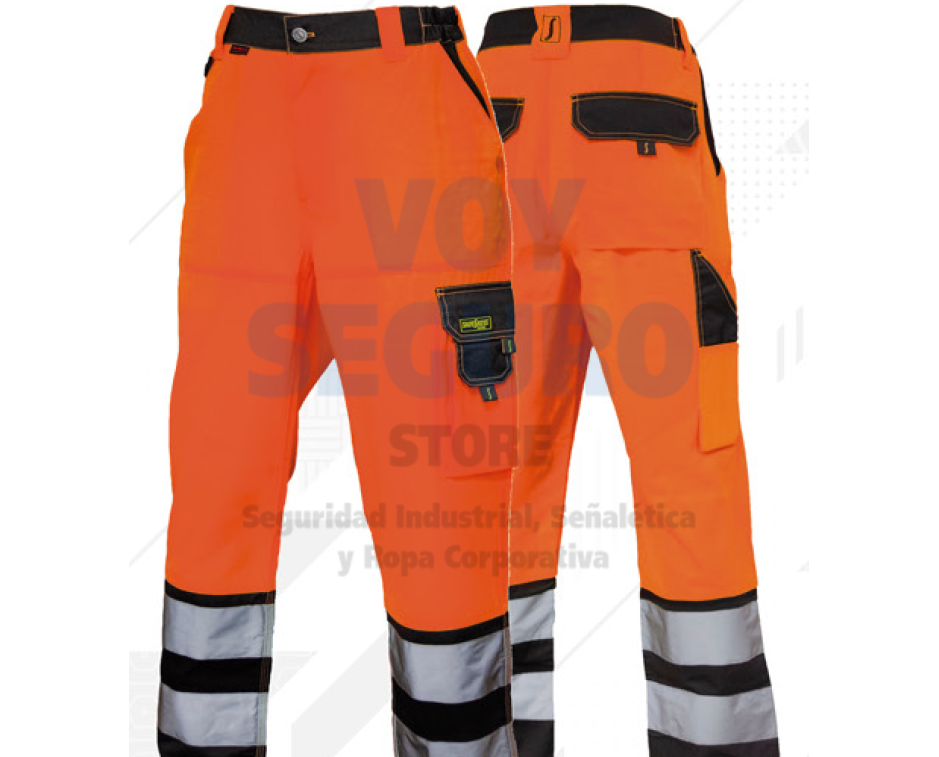 PANTALON ALTA VISIBILIAD BI COLOR CLASE 2